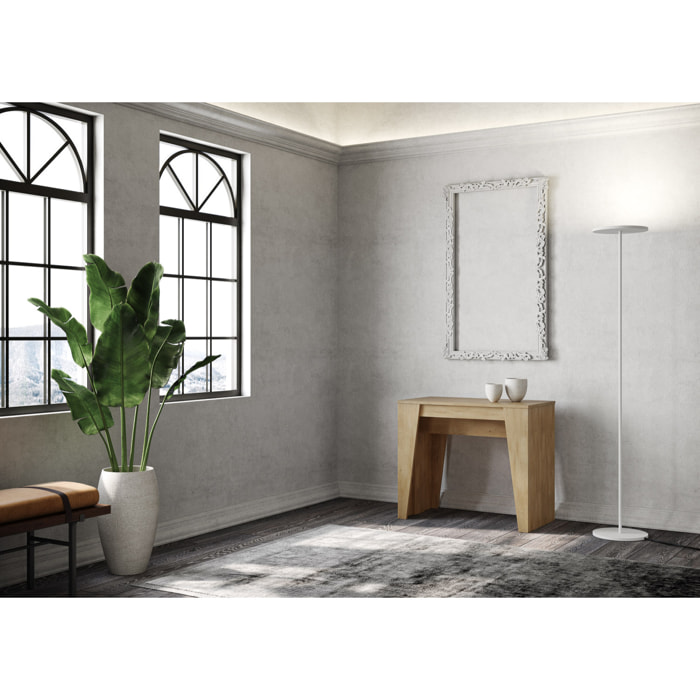 Consolle allungabile 90x48/204 cm Anvar Small Quercia Natura