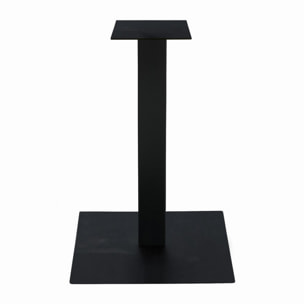 Base per tavolo alto SPARGI quadrata nera 105 cm