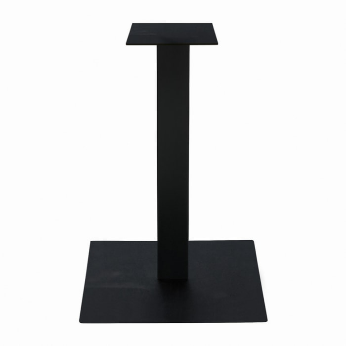 Base per tavolo alto SPARGI quadrata nera 105 cm