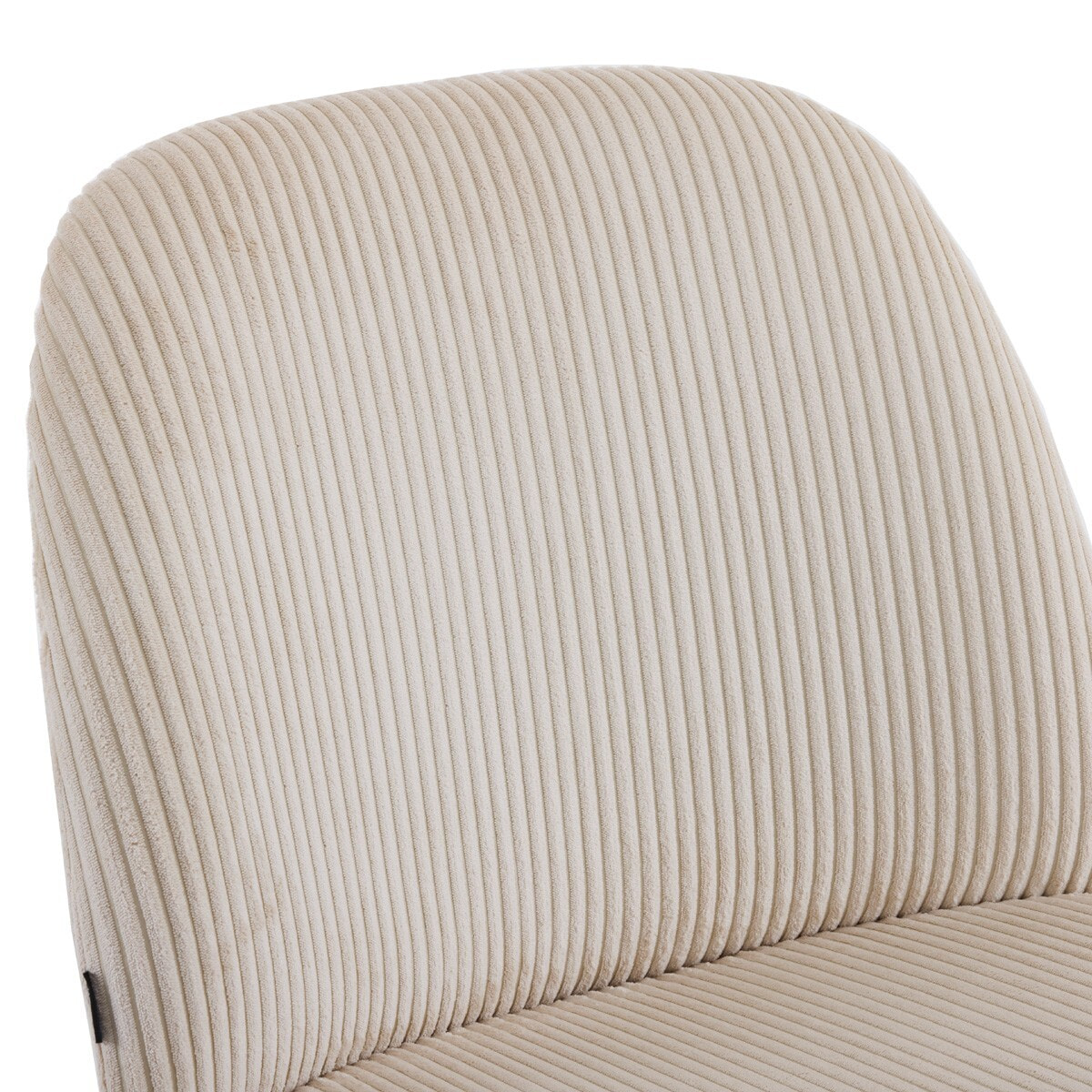 Fauteuil en velours côtelé - PETRA