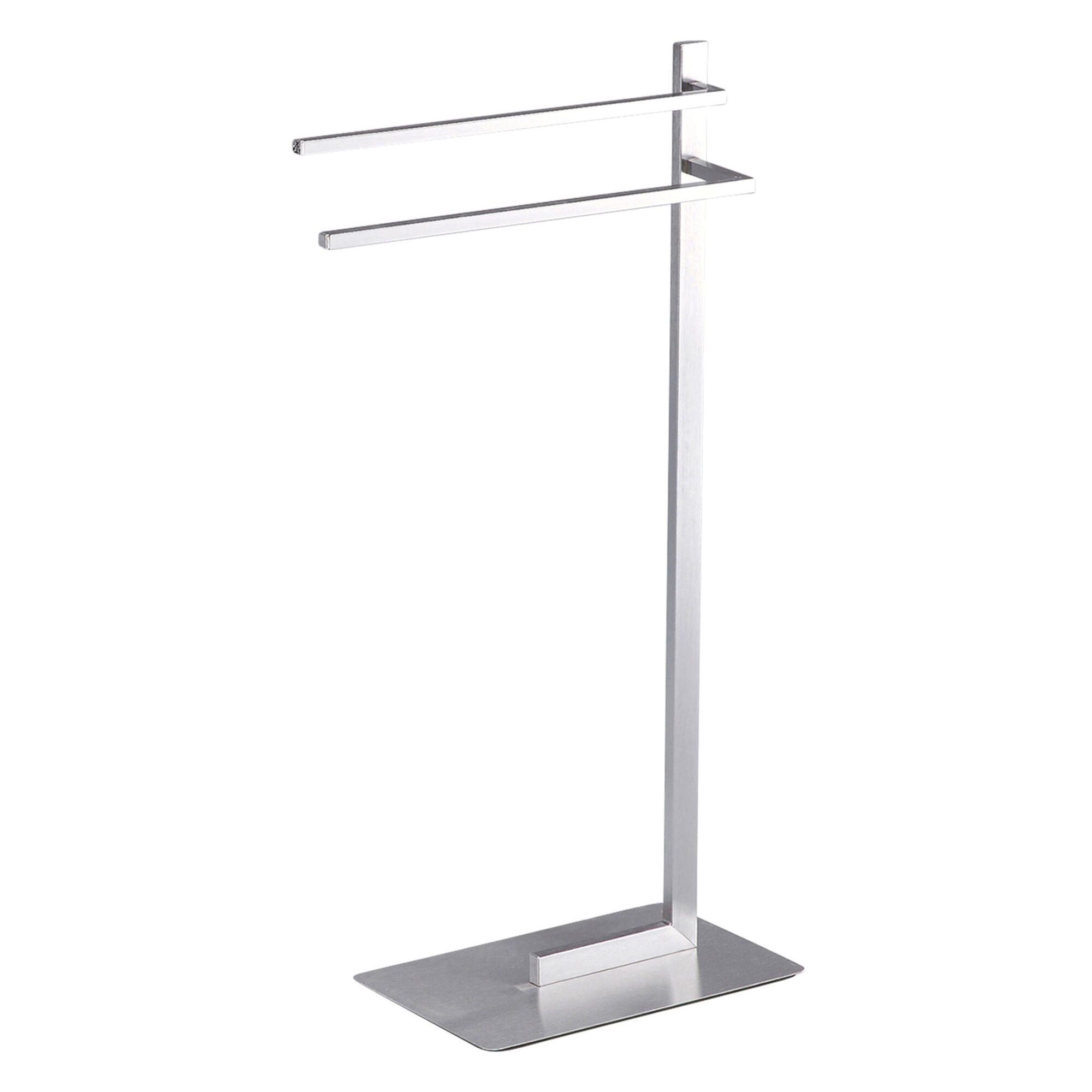 Porte-serviettes Tomasucci KIKO, en acier et acier inoxydable, 42 × 20 × 84 cm