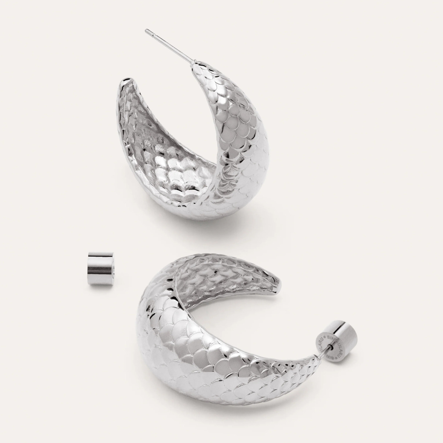 Pendientes Aro Mermaid Acero