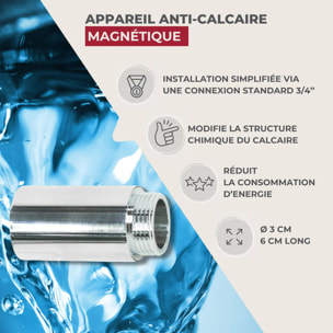Fackelmann Anti-calcaire magnétique 3x3x6 cm