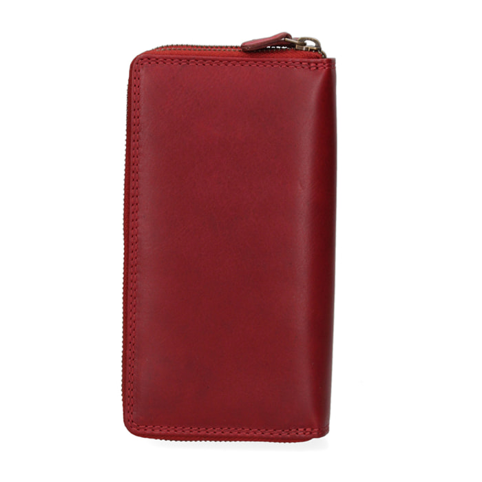 Portafoglio da uomo In Vera pelle Made in Italy 19x11x2,5 cm