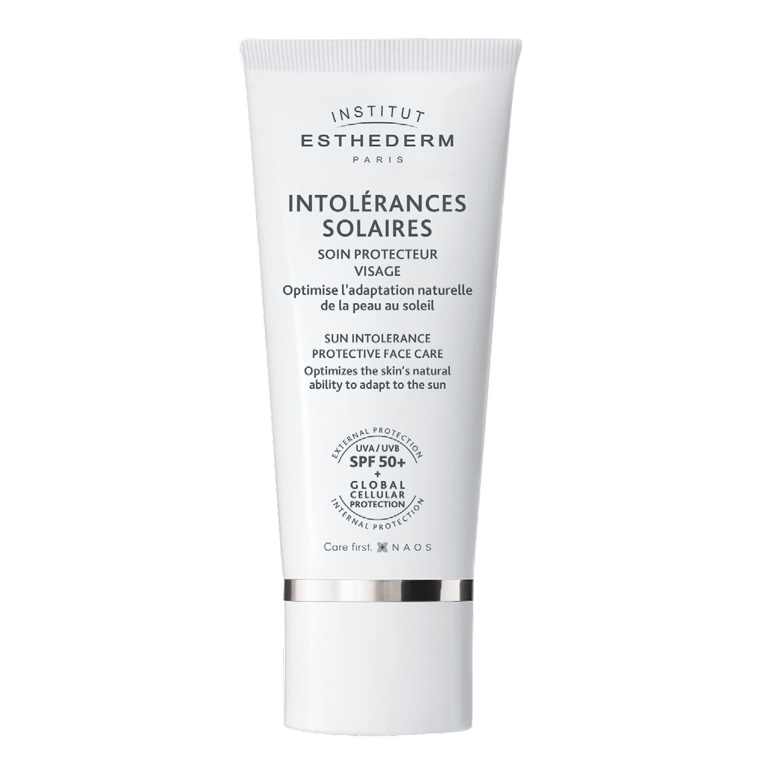 Intolérences Solaires SPF50+ - Soin Protecteur Visage Peau Intolérante Allergiques 50ml
