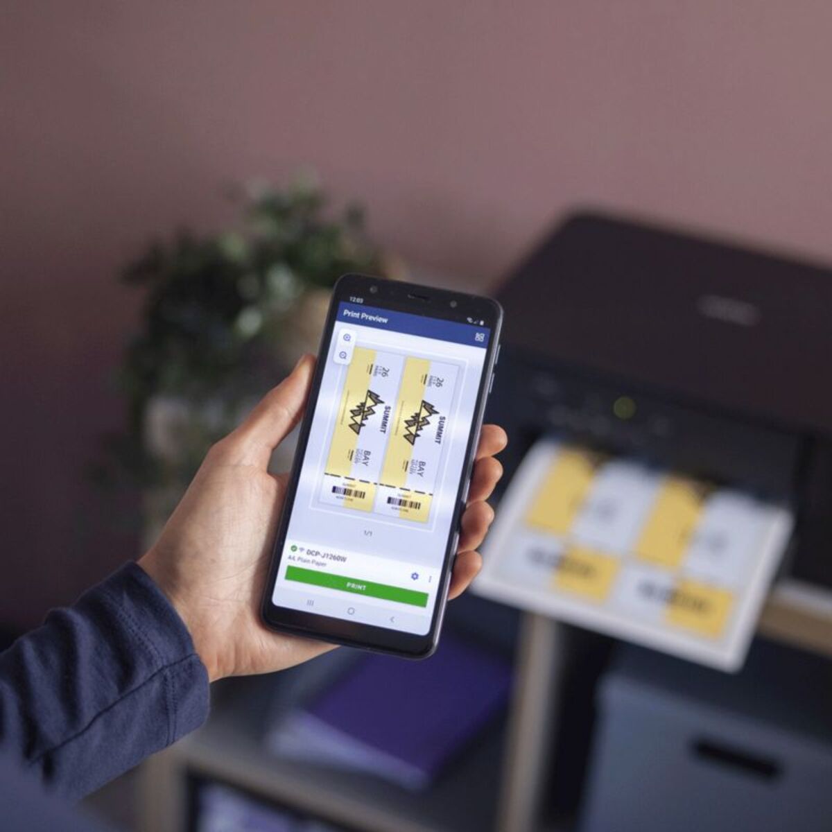 Imprimante jet d'encre BROTHER DCP-J1260W