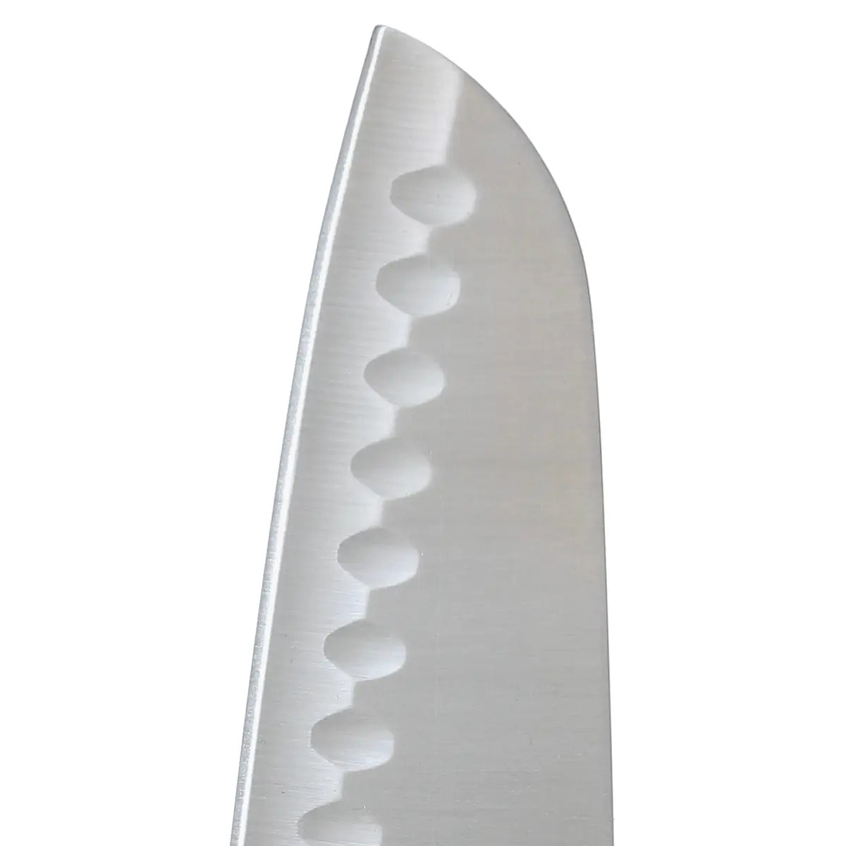 Couteau Santoku inox "Essentiel Black" lame 17cm