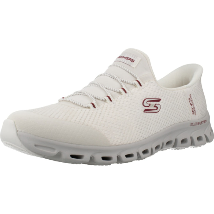 Sneakers De  Mujer Slip-ins Glide Step Vibey Blanco