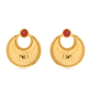 Pendientes Lux by Lux acabadoss oro 18k