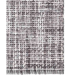 Tappeto bagno CRAZY GRIGIO in microfibra misto cotone, morbido antiscivolo lavabile in lavatrice, tappetino lavabo sanitari bagno