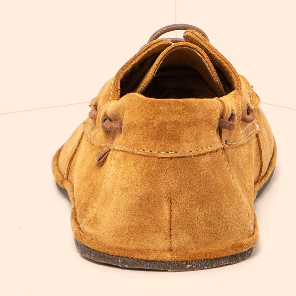 Zapatos N5675 SILK SUEDE TOFFEE/ BARE color Toffee