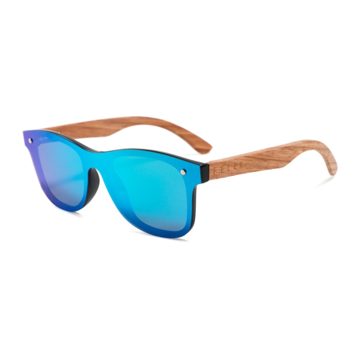 Gafas de Sol Feler 1504M-1 Polarizadas de Madera Unisex 55 mm