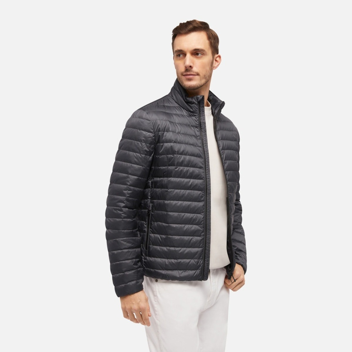 Chaquetas Hombre de la marca GEOX  modelo M DERECK GRIS