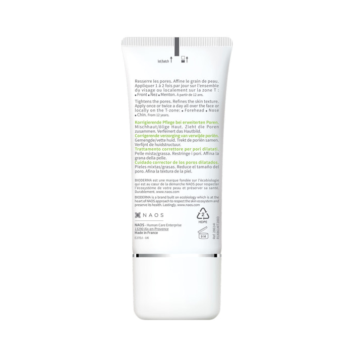 Sébium Pore Refiner - Soin Correcteur Pores Dilatés - Peaux Mixtes Grasses à Imperfections 30 ml