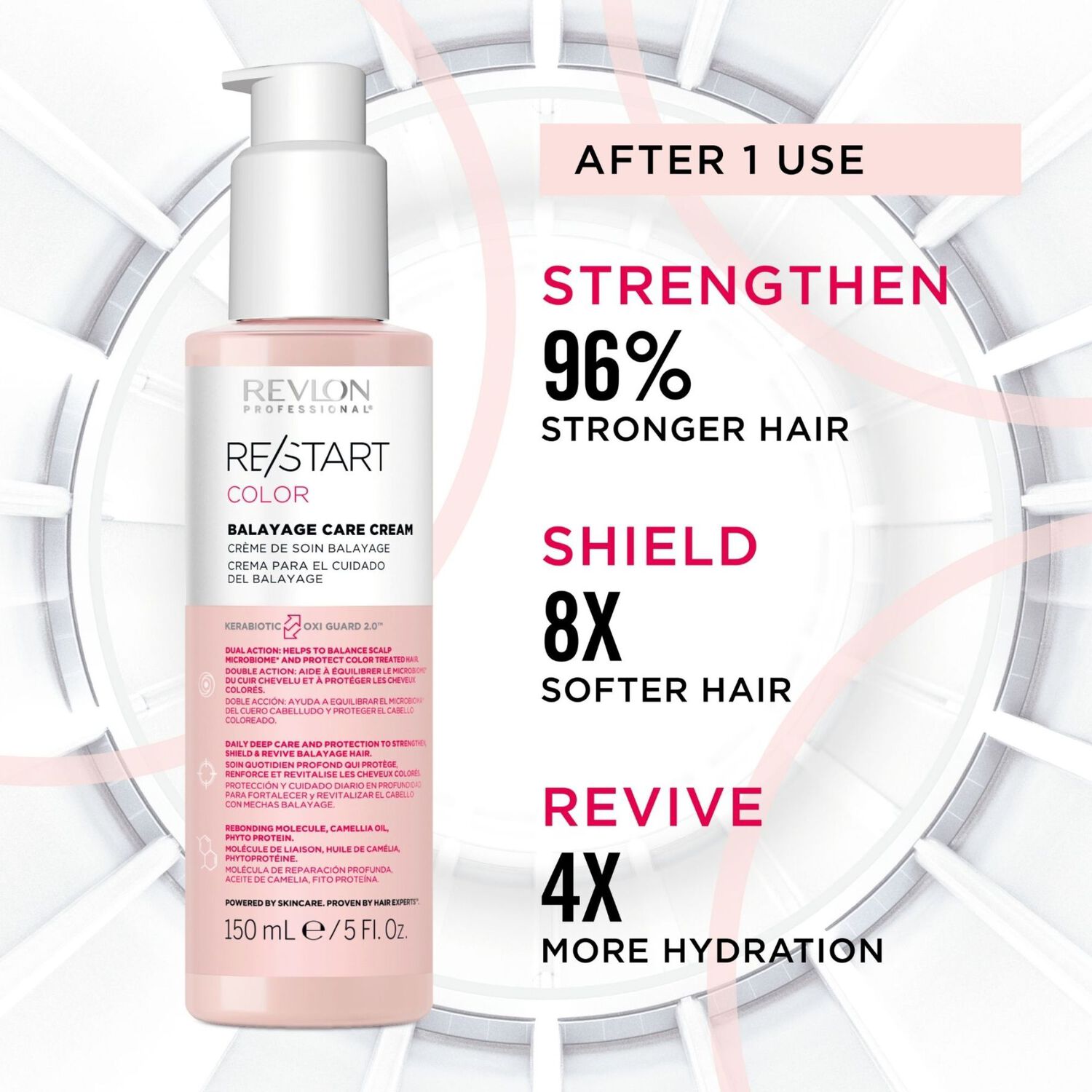 Re/start Color - Coffret Shampooing Micellaire Protecteur 250 ml et Crème Soin Balayage 150 ml