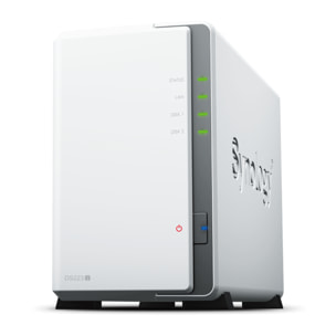 Synology DS223J – NAS 2 baies – Entrée de Gamme – Stockage Réseau Familial – Facile