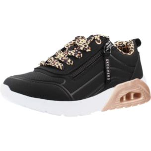 Zapatillas Niña Uno Lite 2.0 - Leopard Stride Negro