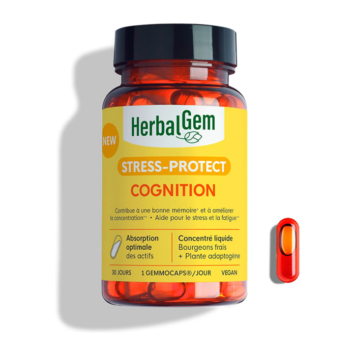 Herbalgem- Complément alimentaire Cognition - 30 GELULES