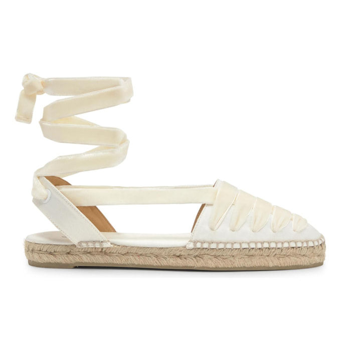 Alpargata de mujer embetada Kimita en raso