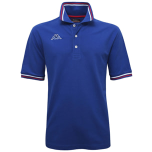 Polo Shirts Kappa Uomo Logo Maltax 5 Mss Blu