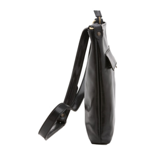 Borsa a tracolla  da uomo In Vera pelle Made in Italy 26x34x5 cm