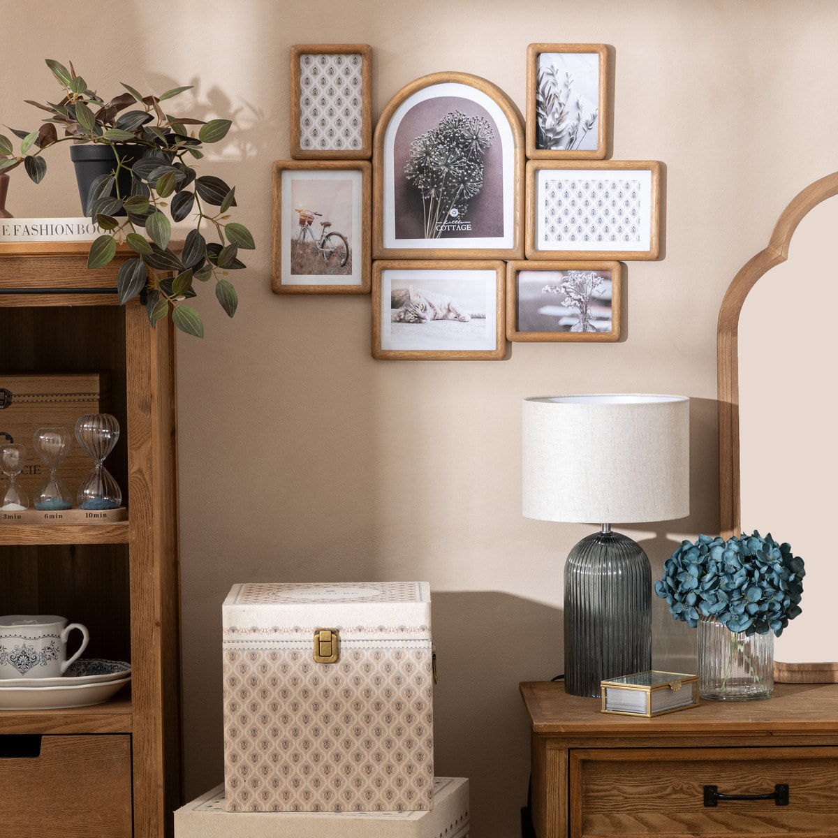 Plante artificielle H45cm noir