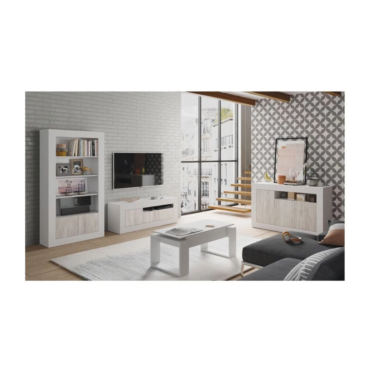 Aparador Baltik Blanco Artik (Blanco Mate) – Blanco Velho