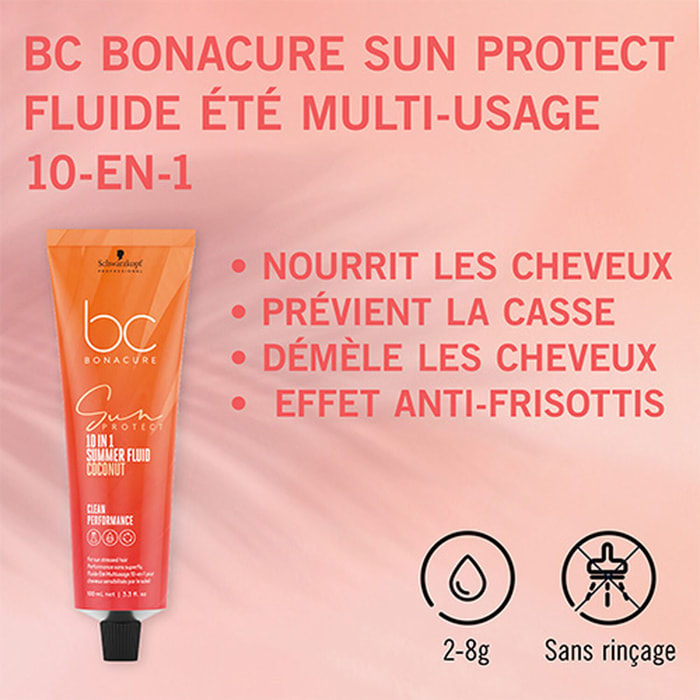 BC Bonacure Sun Protect - Soin 10-en-1 Sans Rincage - Vegan