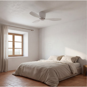 Forlight Ventilador IP20 Bora ø988mm LED 18W 3000K Blanco Blanco 694lm
