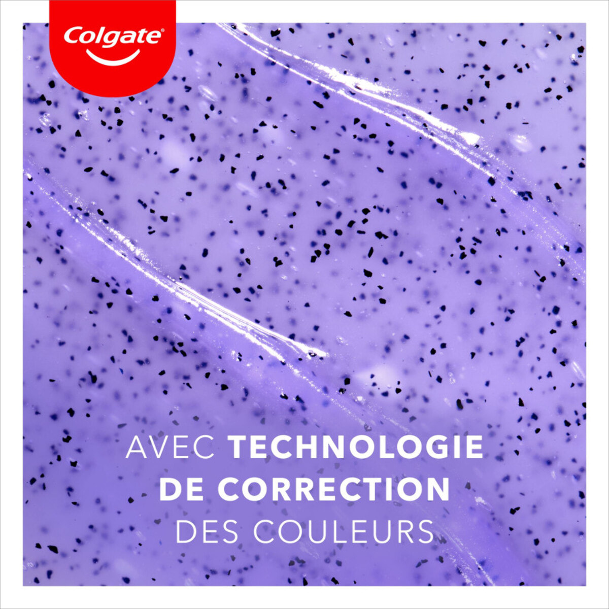 Pack de 2 - Lot de 2 Dentifrices Blancheur Colgate Purple 75ml