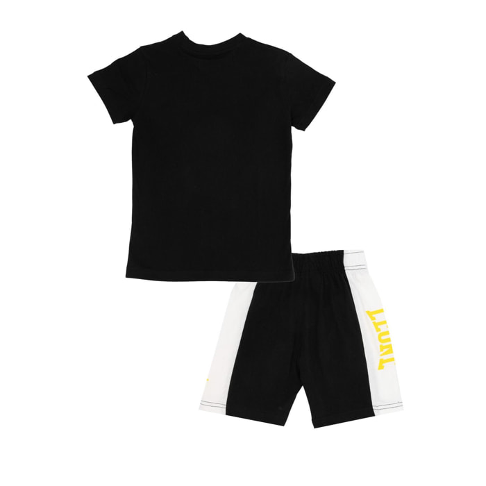 Conjunto infantil con camiseta de manga corta y bermudas Fight Fluo
