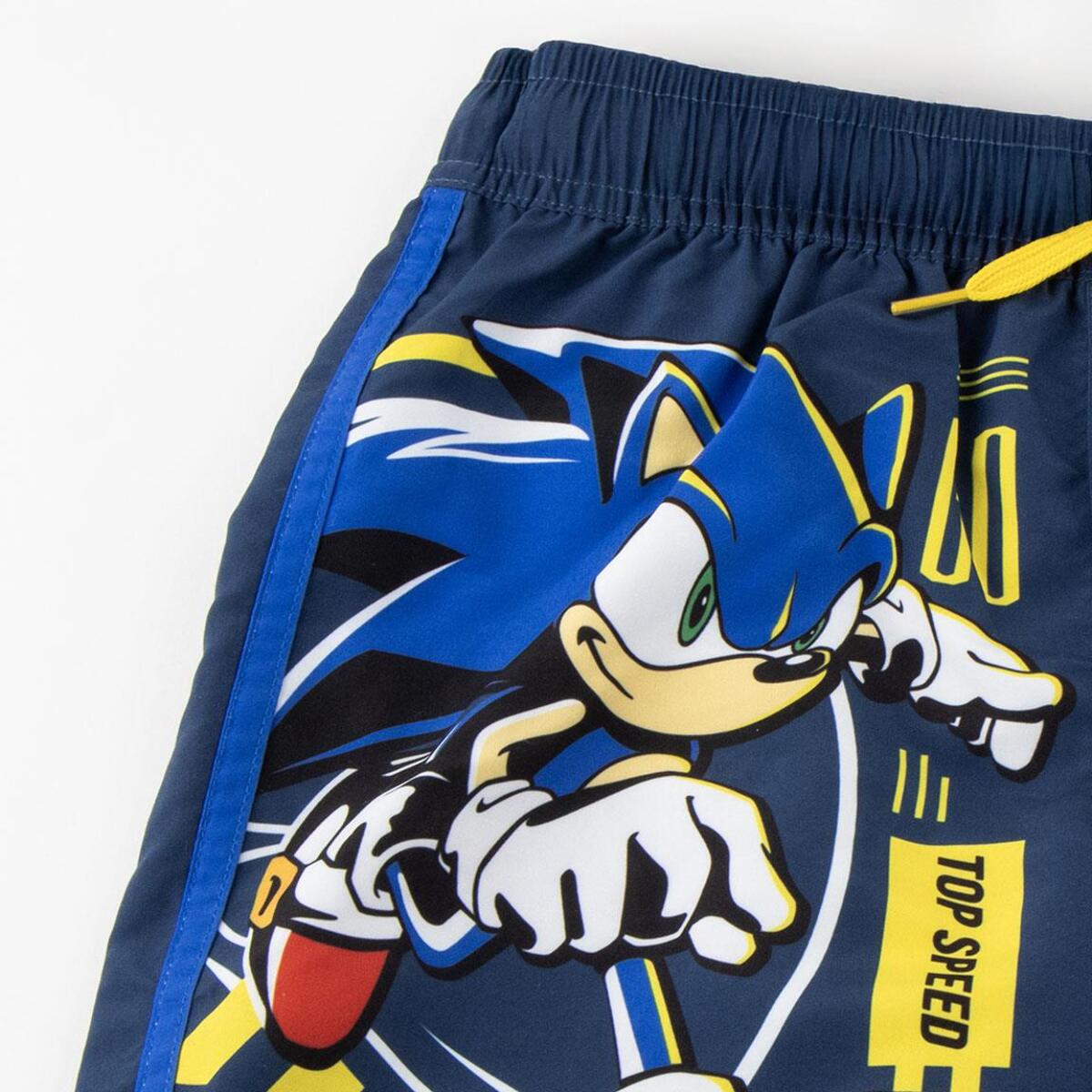 Bermuda Baño Sonic - Color Azul Oscuro