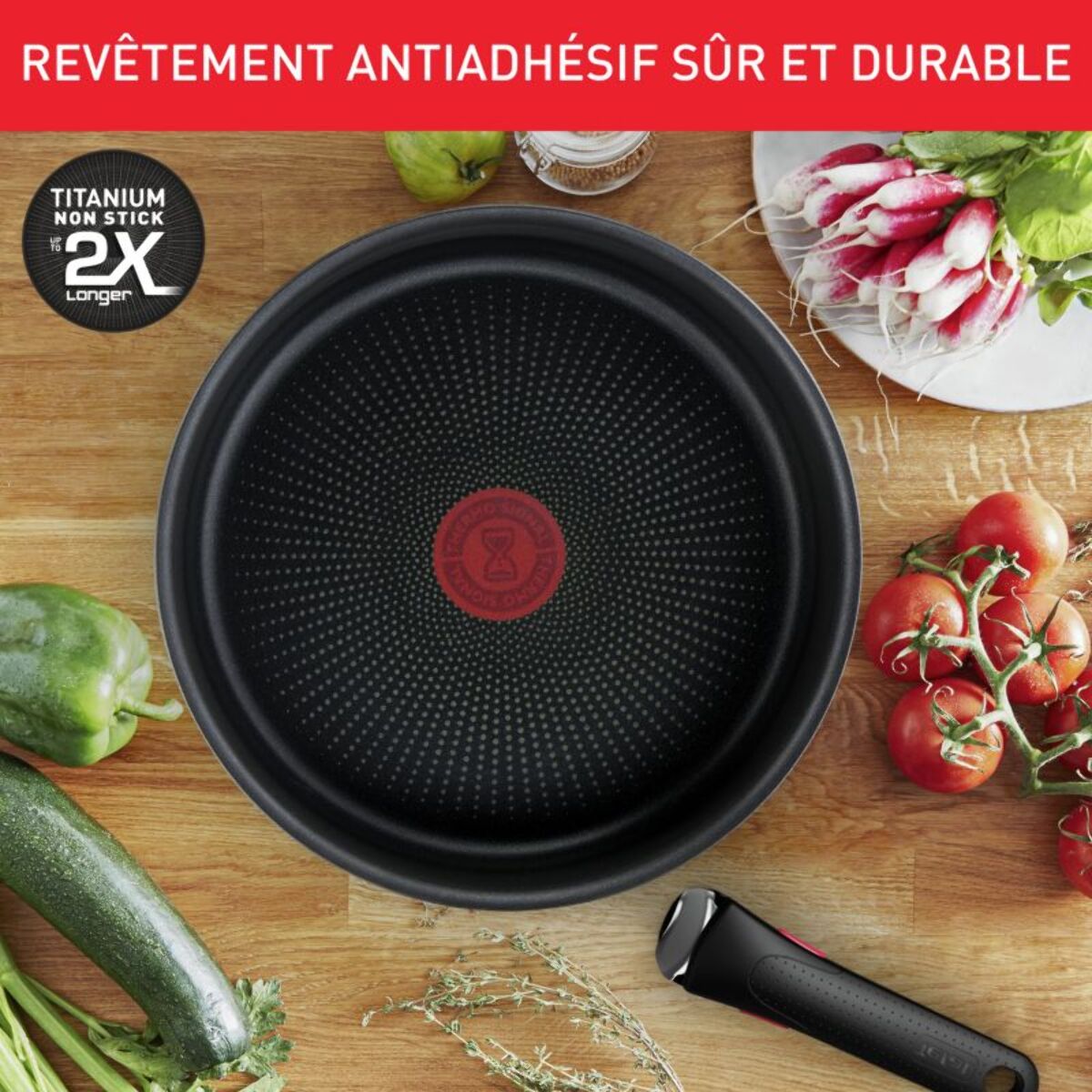 Batterie de cuisine TEFAL Ingenio Emotion 5 pcs