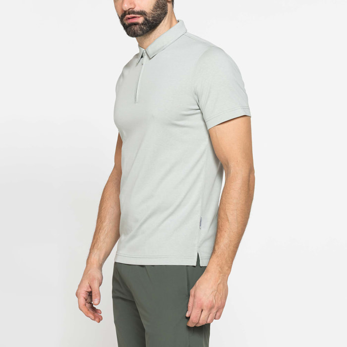 POLO UOMO IN TESSUTO ELASTICIZZATO NO STIRO
