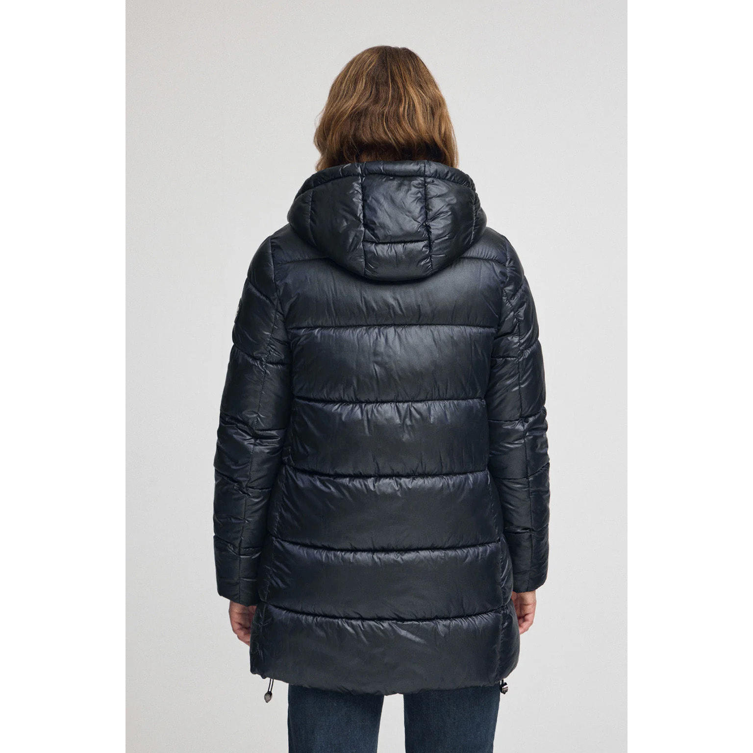 Giaccone Silvon Coat blu con logo Polo Club