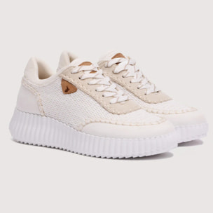 Zapatillas Plataforma Blanco - Vicenza