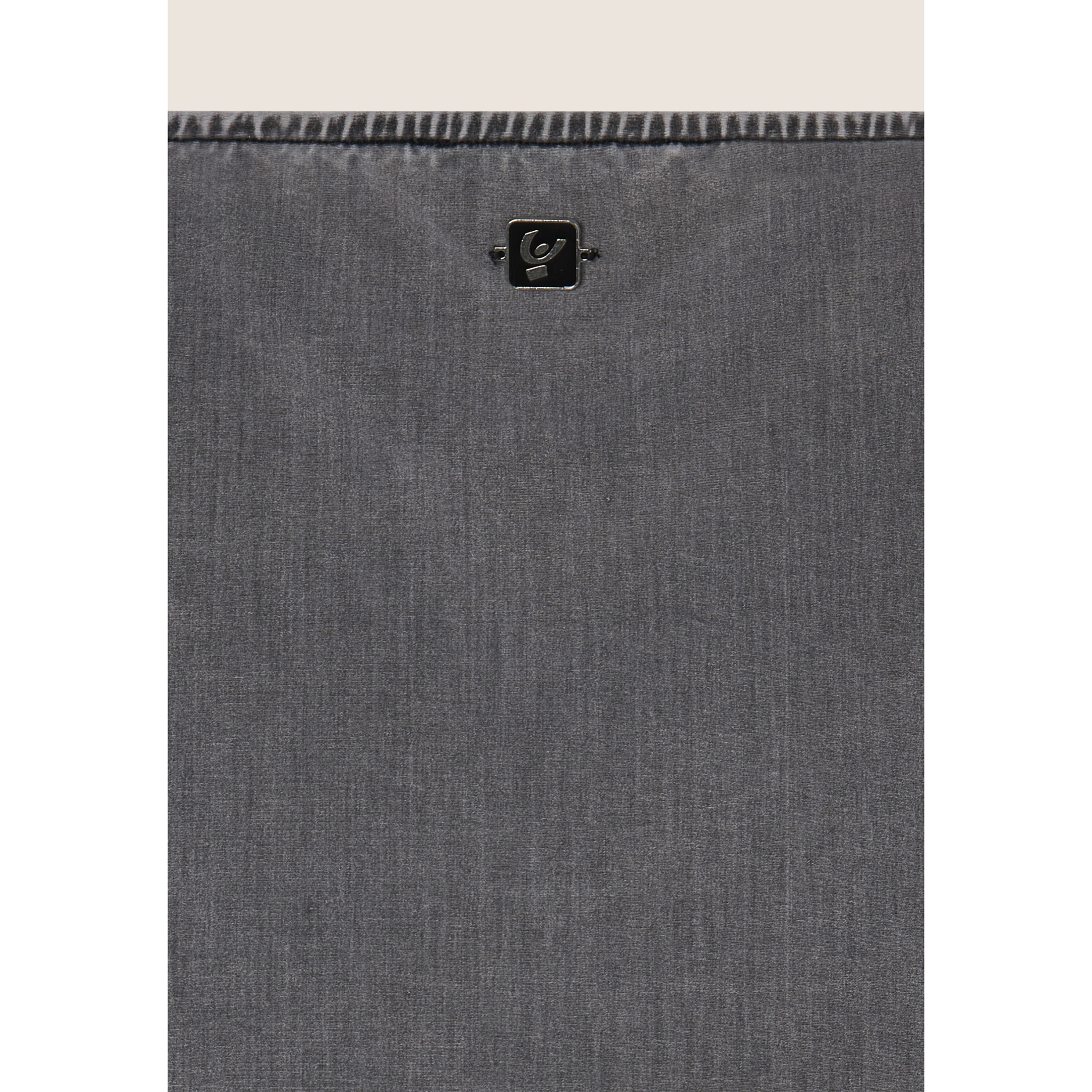 Body senza maniche in jersey TENCEL™ effetto denim