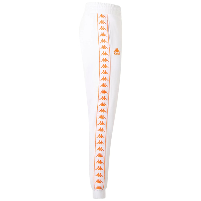 Kappa - Pantaloni Donna Bianco - 222 Banda Adina