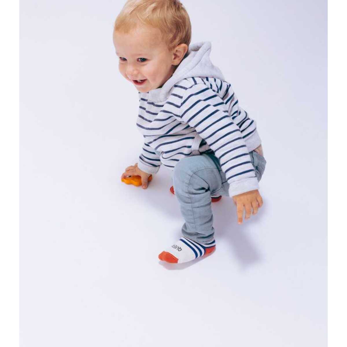 Mini calcetines "Quiero a mi mamá" (marinero) talla 31-34