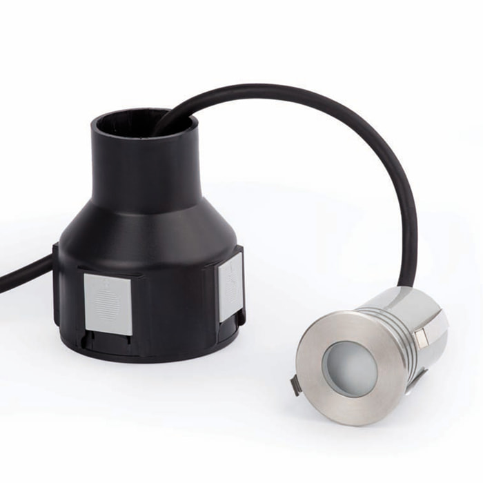 CROSBY 24V Lampe encastrable gris chaude lumière