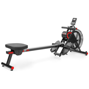 Máquina de remo plegable FITFIU resistencia por aire y regulable