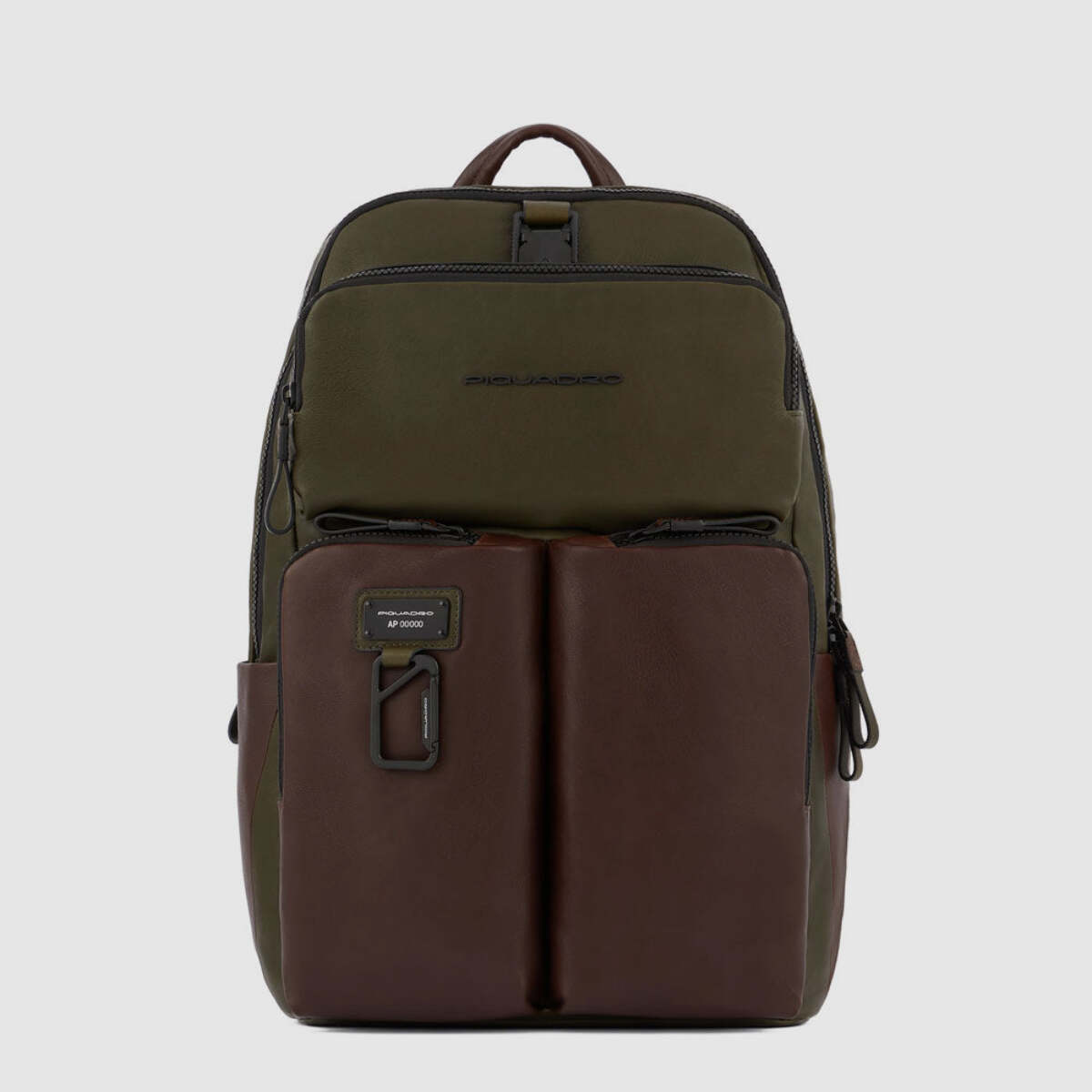 Piquadro Zaino uomo porta pc 14" con cover impermeabile