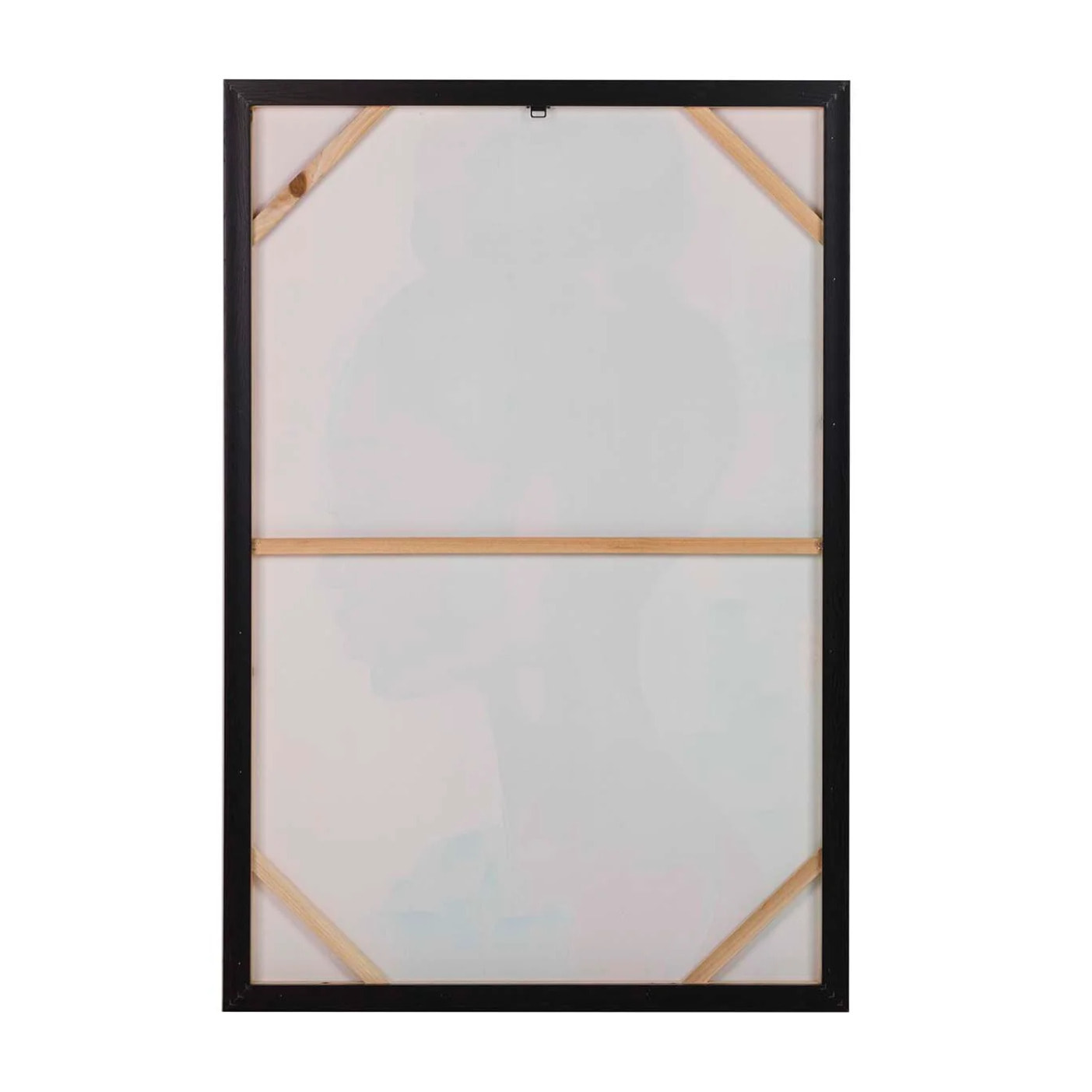 Cuadro Africana Con Marco Negro 80x4x120 Cm