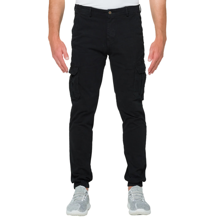 Pantalone cargo Atherton Nero