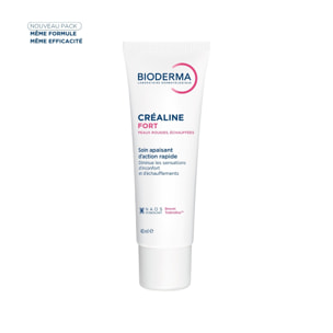 Créaline Fort - Crème Apaisante Action Rapide - Peaux Rougies & Échauffées 40 ml