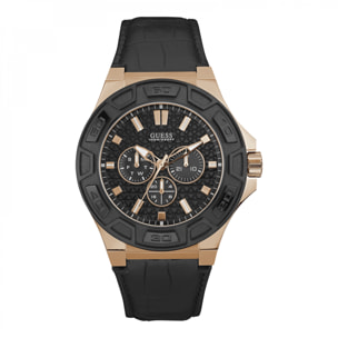 Reloj Guess W0674G6 Hombre Analogico Cuarzo con Correa de Pu & leather strap