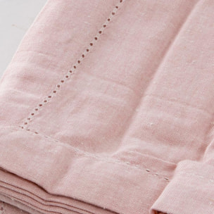 Tovaglia in cotone ajour elegante e versatile, tessuto morbido e resistente, ideale per tavola quotidiana e occasioni formali, design raffinato e discreto, facile da lavare e stirare, certificata sicura per uso domestico