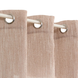 Voilage Teor 140x240cm rose