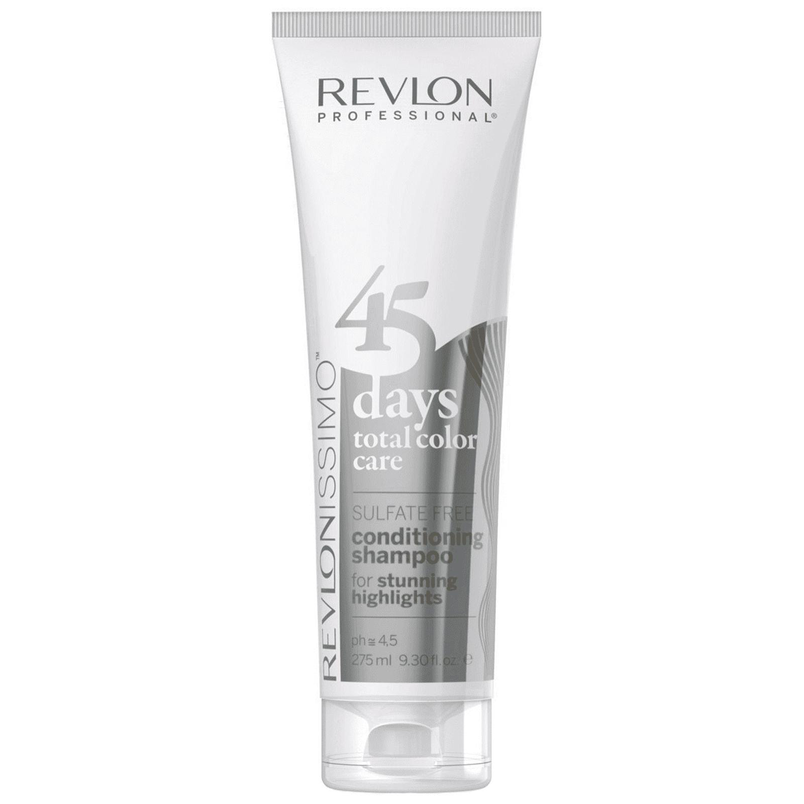 REVLON PROFESSIONAL 45 Days Total Color Care Stunning Highlights Shampoo 275ml