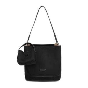 Borsa a spalla da donna - Modello Novara Elite - Pelle vegana PU - 20.0 x 18.0 x 13.0 cm